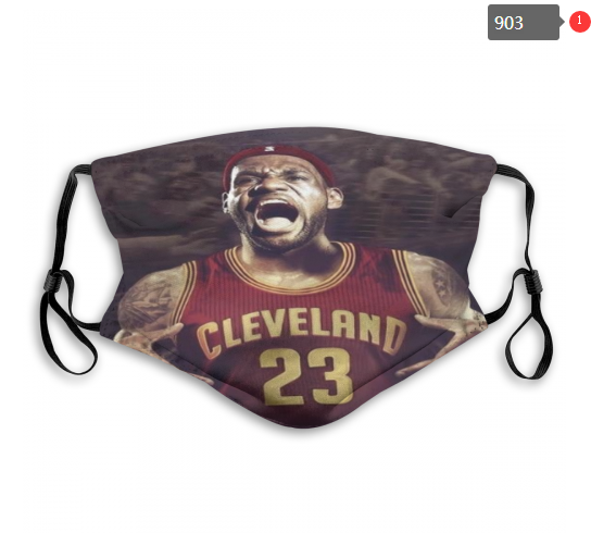 NBA Cleveland Cavaliers #15 Dust mask with filter->nba dust mask->Sports Accessory